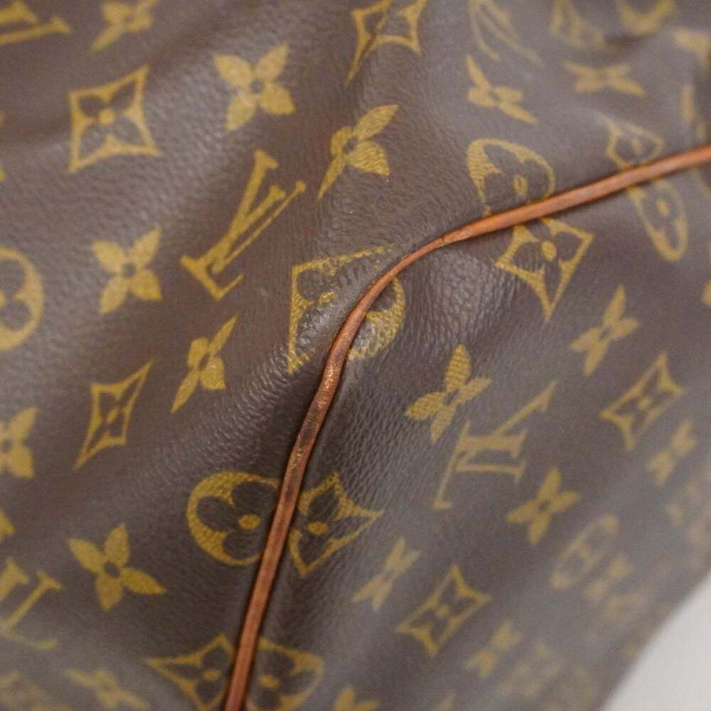 LOUIS VUITTON Brown Monogram Keepall 55 Boston Bag - Picture 8 of 14